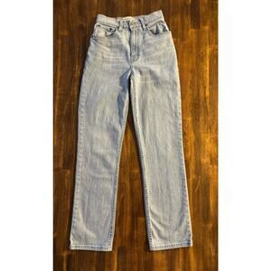 Abercrombie & Fitch Women’s 00 24 x 29 Jeans 90's Straight Curve Love High Rise